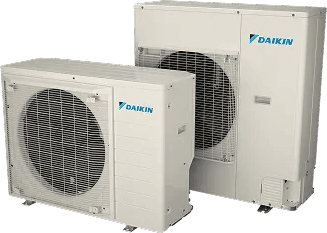 Thermopompes centrales Daikin, unités extérieures